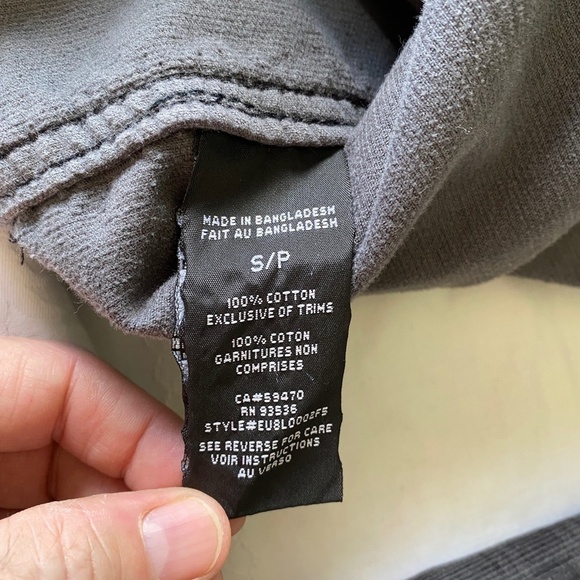 Ecko Unltd. Men's Gray Check Long Sleeve Fine Corduroy Button Up‎ Shirt Small - Picture 9 of 14